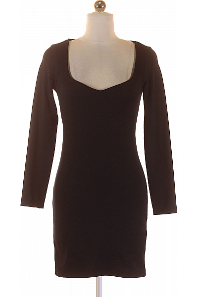 Pouzdrové šaty  Šaty Černé STRADIVARIUS Second Hand Vel. S