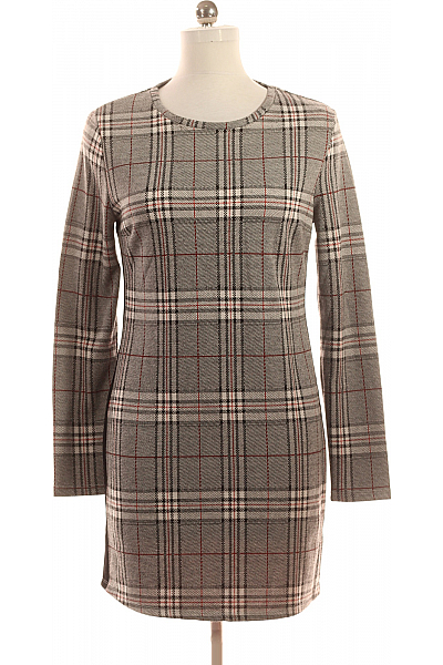  Šaty Pletené Šedé Second Hand