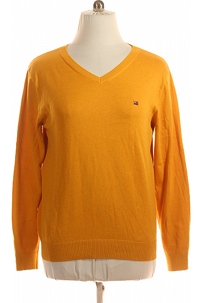 Pánský Pulovr Žlutý Second Hand Vel. L/52