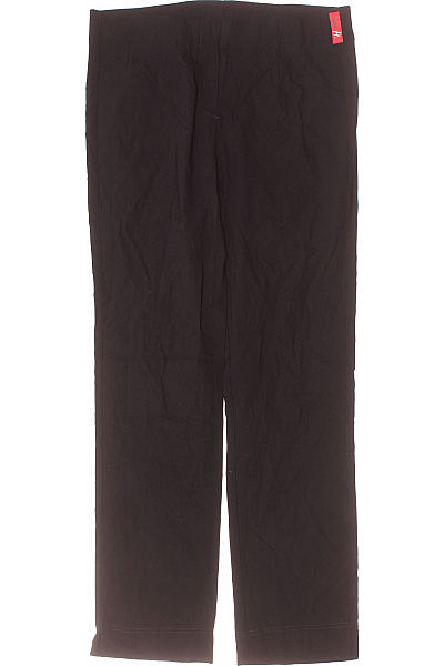 Dámské Kalhoty Rovné Černé Vel. 42