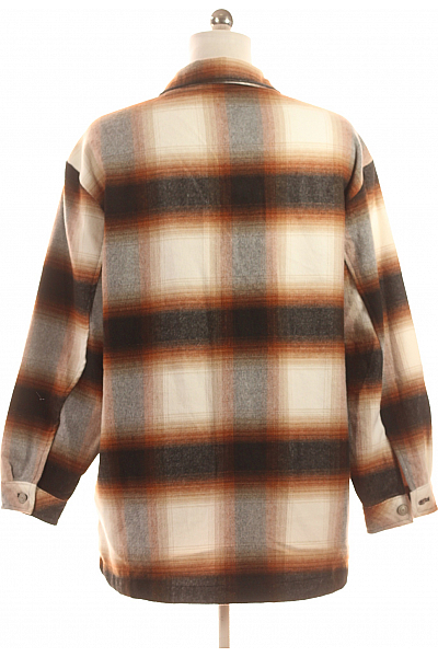 Dámský Kabát Hnědý Takko Vel. 42