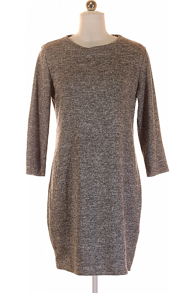 Tričkové  Šaty Šedé