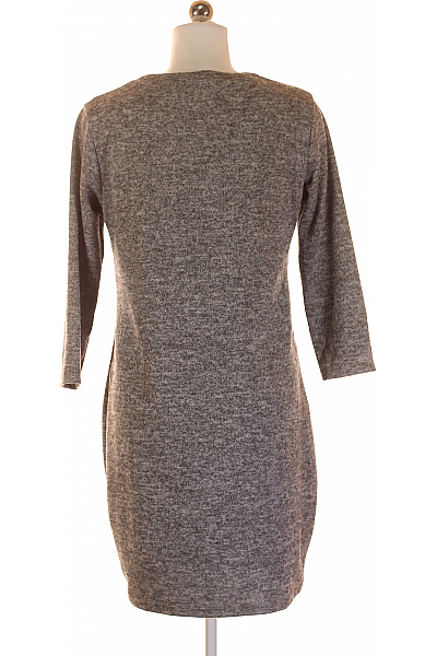 Tričkové  Šaty Šedé