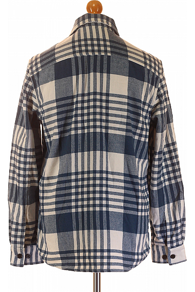 Pánská Košile Modrá Second hand Vel. S