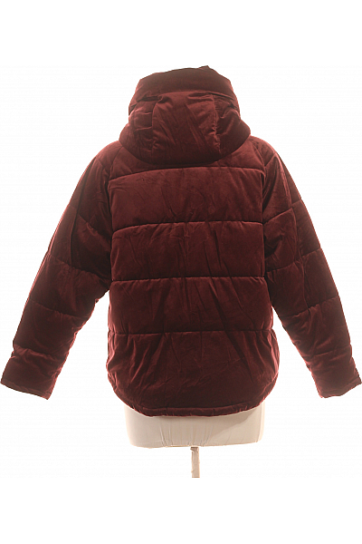 Prošívaná Dámská Bunda Vínová ONLY Second hand Vel. M