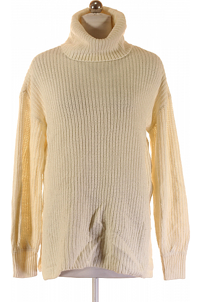 VERO MODA Dámský Svetr Bílý Vel. S