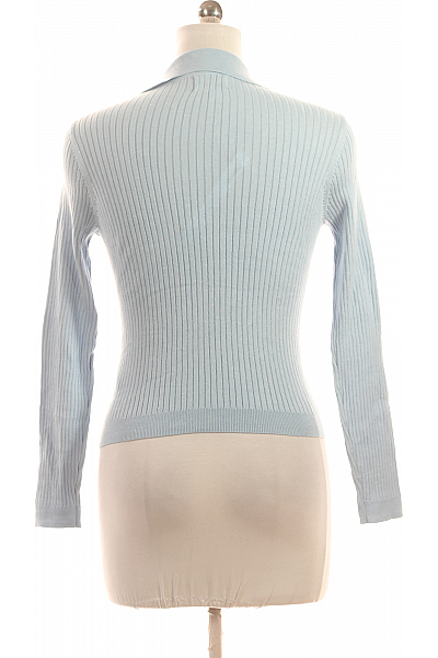 ONLY  Halenka Pletená Modrá Second hand Vel. M