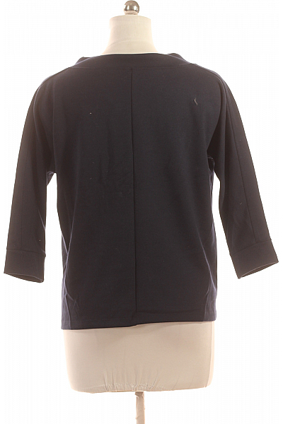 Jednoduché Dámské Tričko Modré Canda Vel. S