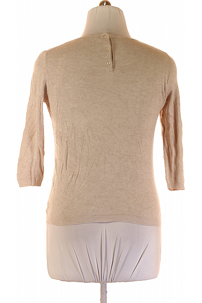 MANGO  Halenka Pletená Béžová Vel.  L