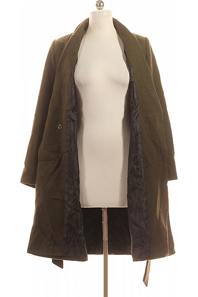 Krátký Dámský Kabát Zelený Vel. 42