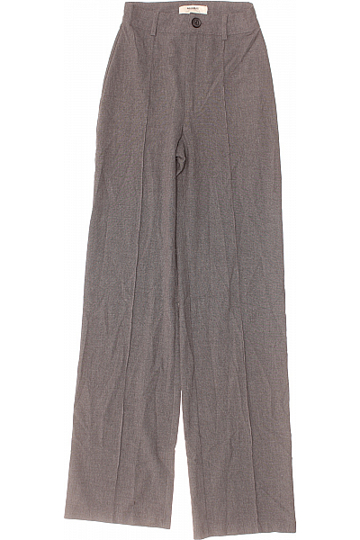 PULL&BEAR Dámské Kalhoty Šedé Second Hand