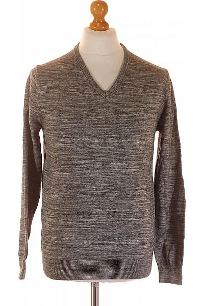 Pánský Svetr Šedý Canda Vel. M