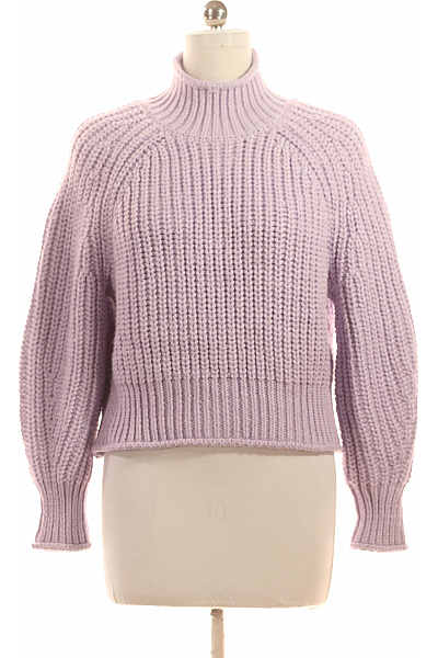 Dámský Svetr Fialový Second Hand Vel. S