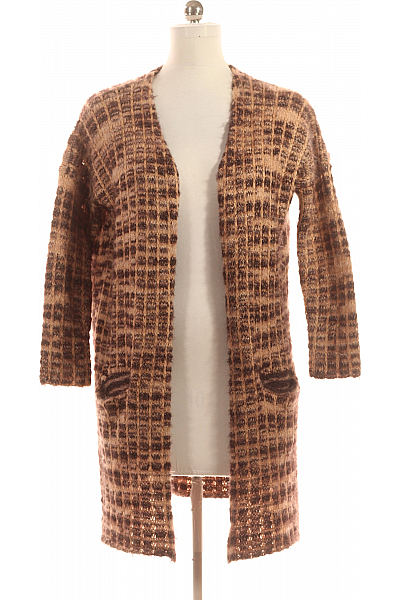 Dámský Svetr Hnědý VERO MODA Second Hand Vel. M