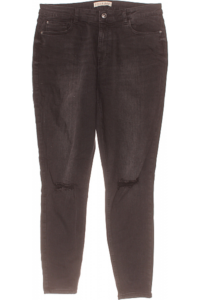 Roztrhané Dámské Džíny Černé DENIM CO. Vel.  44