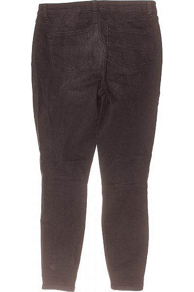 Roztrhané Dámské Džíny Černé DENIM CO. Vel.  44