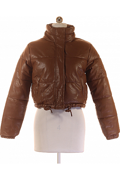 FB SISTER Prošívaná Dámská Bunda Hnědá Vel. S