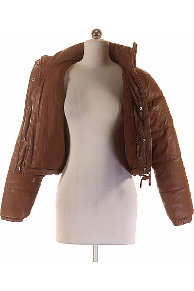 FB SISTER Prošívaná Dámská Bunda Hnědá Vel. S