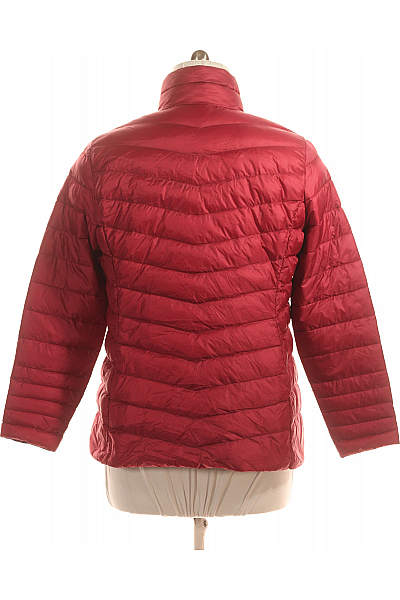 Prošívaná Dámská Bunda Červená Canda Vel.  46