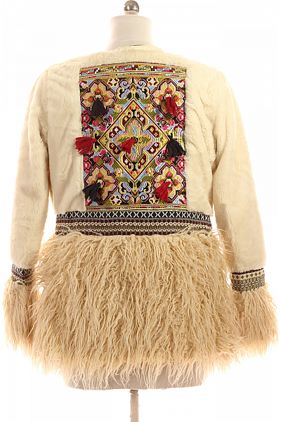 Krátký Dámský Kabát Barevný My Haily S Vel. M