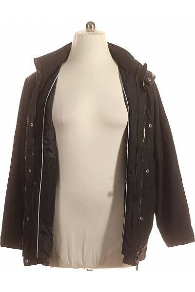 CHARLES VÖGELE Pánská Bunda Černá Vel. 52