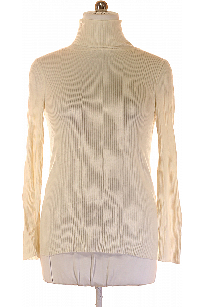 Iris Von Arnim Dámský Rolák Kašmírový Bílý Vel. L