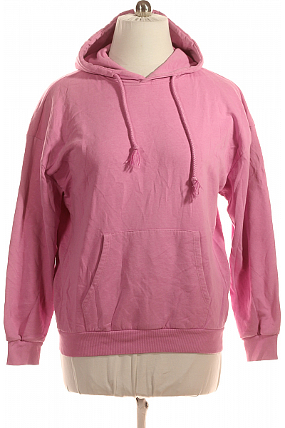 PULL&BEAR Dámská Mikina Bez Zapínání Růžová Vel. M
