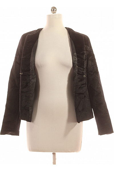 Teplé Dámské Sako Černé Second hand Vel. 36