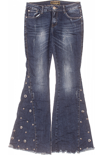 Dámské Džíny Modré Second Hand Vel. L/40