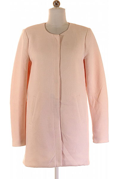 Krátký Dámský Kabát Růžový ONLY Vel. XS