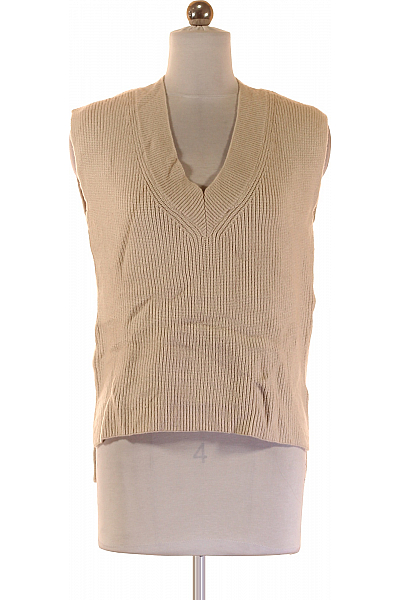 RICH&ROYAL Dámská Vesta Béžová Second Hand Vel. XS