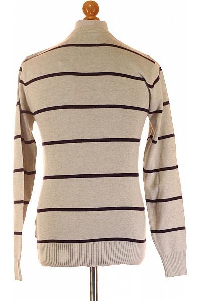 Pánský Svetr Béžový Angelo Litrico Vel. S