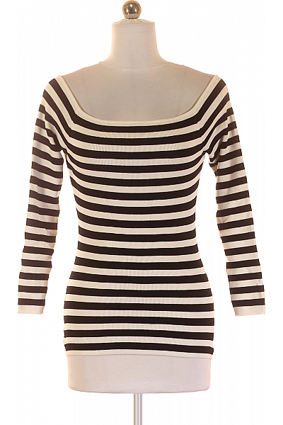 Dámský Pulovr Černobílý