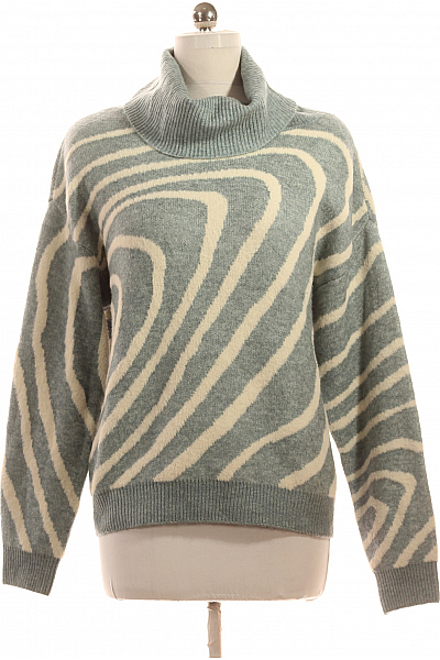 Dámský Svetr Modrý ZERO Vel. 42