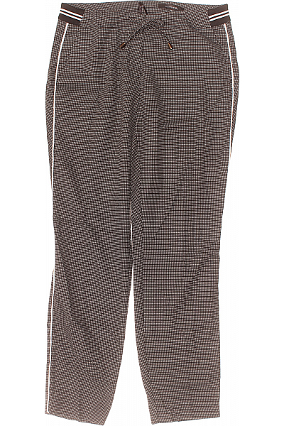 COMMA Dámské Kalhoty Černobílé Second Hand