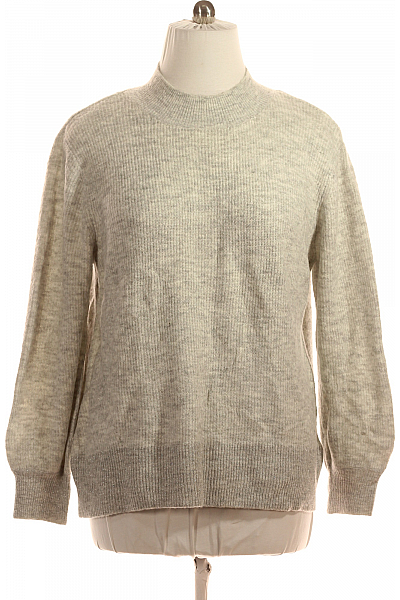 Canda Dámský Svetr Šedý Second Hand Vel. XL