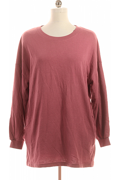 Dámská Mikina Bez Zapínání Vínová Vel. 42