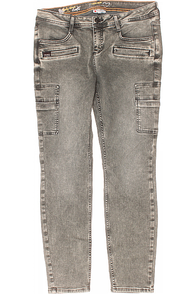 Dámské Džíny Šedé Street One Second hand Vel. 30/30