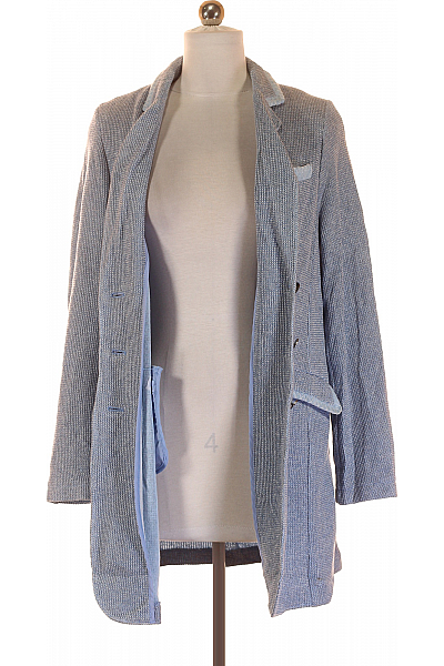 Dámský Kabát Modrý