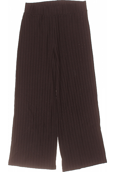 Dámské Kalhoty Rovné Černé NA-KD Vel. L