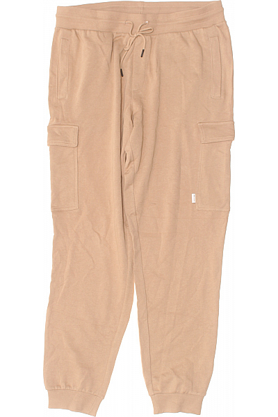 Pánské Kalhoty Kapsáče Béžové JACK & JONES Vel. L