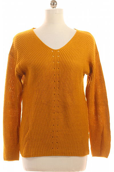 Dámský Pulovr Oranžový Vel. 38