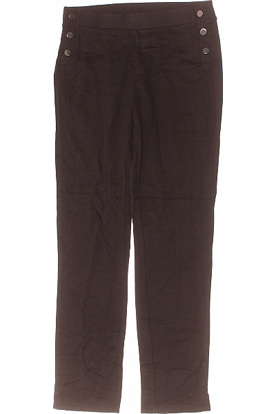 Canda Dámské Kalhoty Rovné Černé Vel. 38