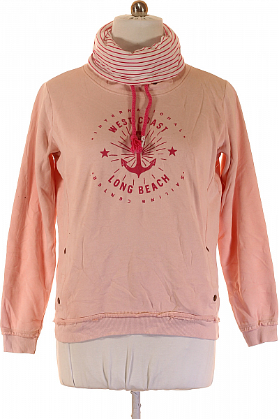 Dámská Mikina Bez Zapínání Růžová Gina Vel. 46