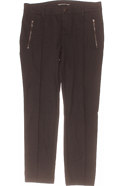 Dámské Kalhoty Rovné Černé Street One Second Hand Vel. 38/40