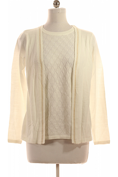 Esmara Dámský Pulovr Bílý Vel. 40/42