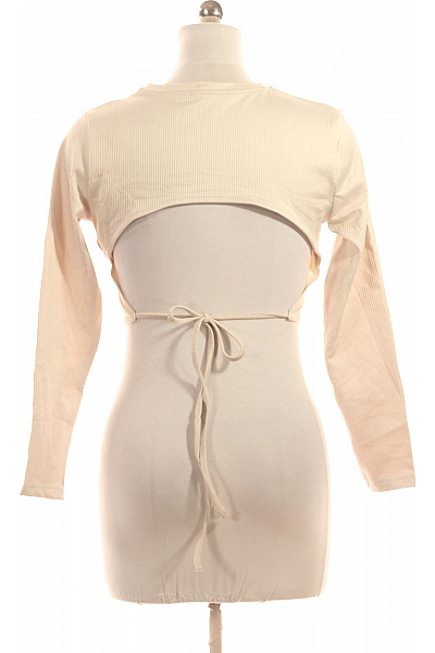 Jednoduché Dámské Tričko Béžové Primark Vel. M