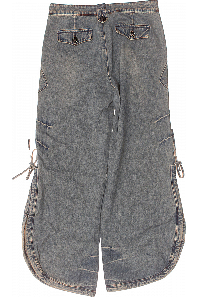 Bootcut Dámské Džíny Modré Vel. M