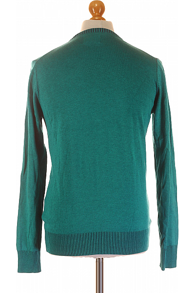 WAM Denim Pánský Svetr Zelený Second hand Vel. M