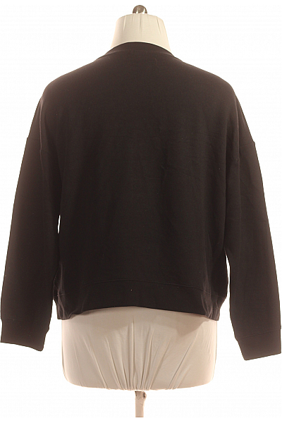 Dámská Mikina Bez Zapínání Černá Vel.  L